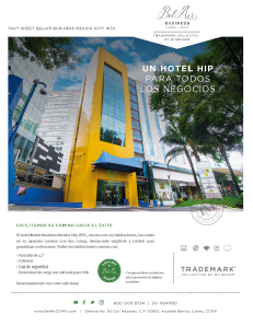 Factsheets mini BelAir Business CDMX WTC